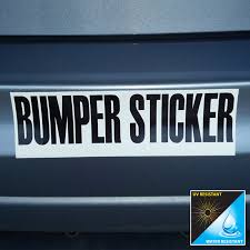 Bumper Stickers – Turn Every Drive Into Campaign Visibility.