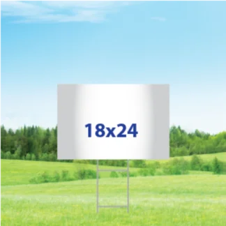 Yard Signs 18x24 – The Most Popular Yard Sign for Bold, Winning Campaigns.